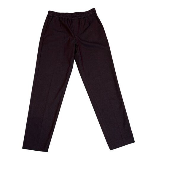 Banana Republic Red and Black Woven Pull on Pants Size 4 - Picture 4 of 11